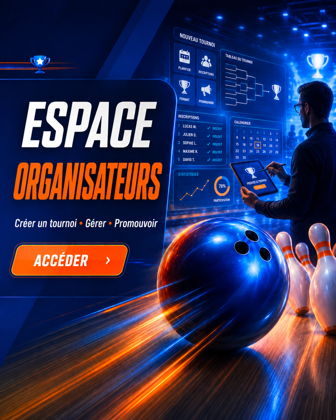 Espace Organisateurs